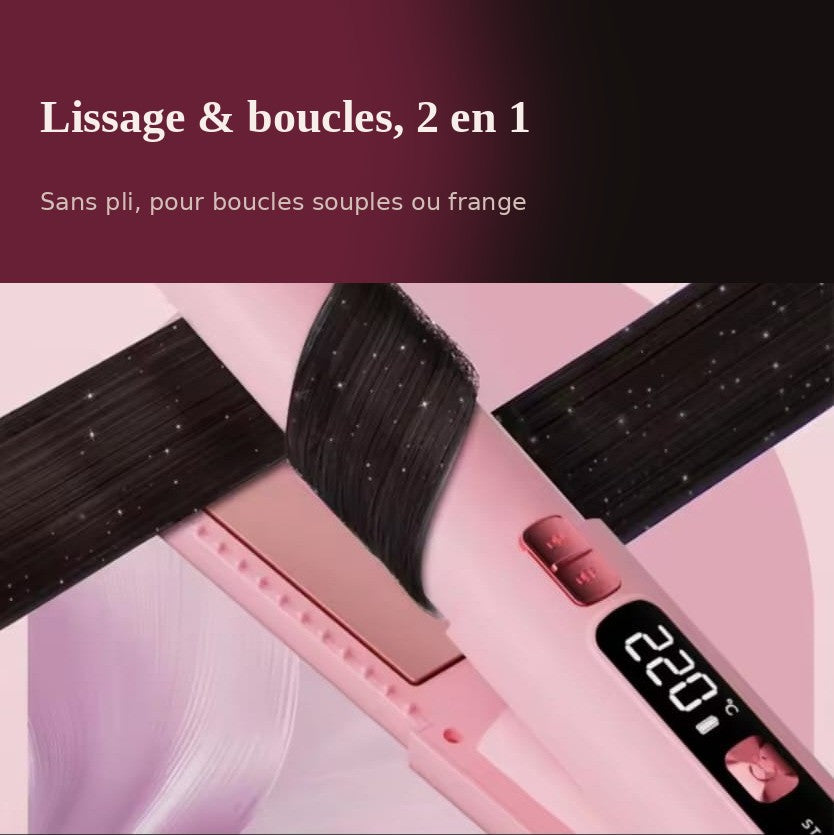 Frizya Mini — Lisseur & Boucleur 2 en 1
