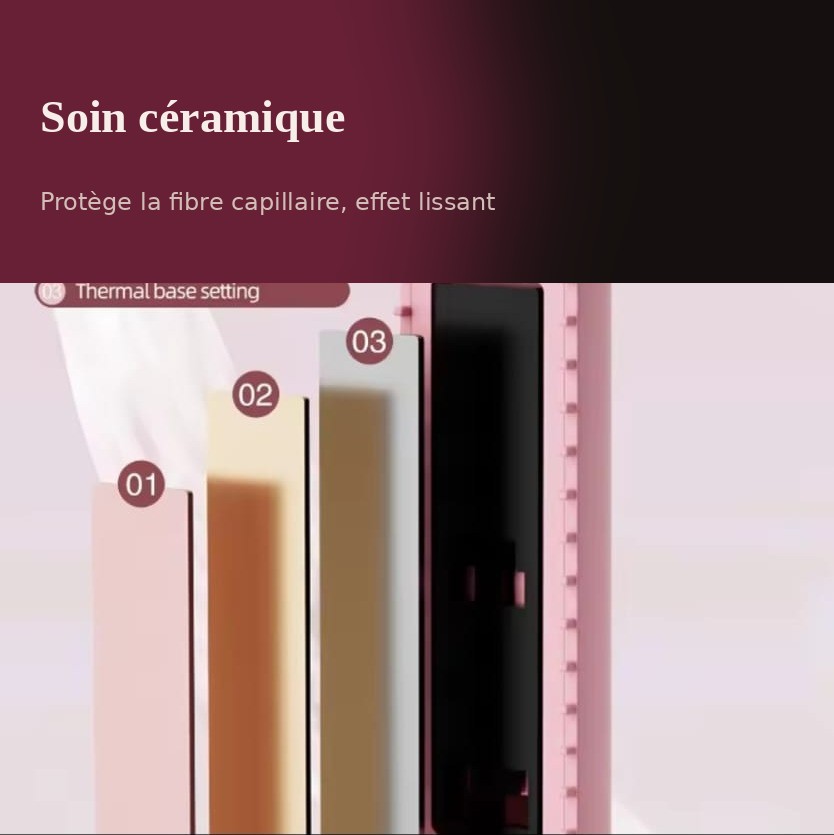 Frizya Mini — Lisseur & Boucleur 2 en 1