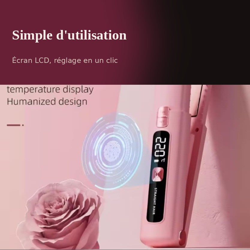 Frizya Mini — Lisseur & Boucleur 2 en 1