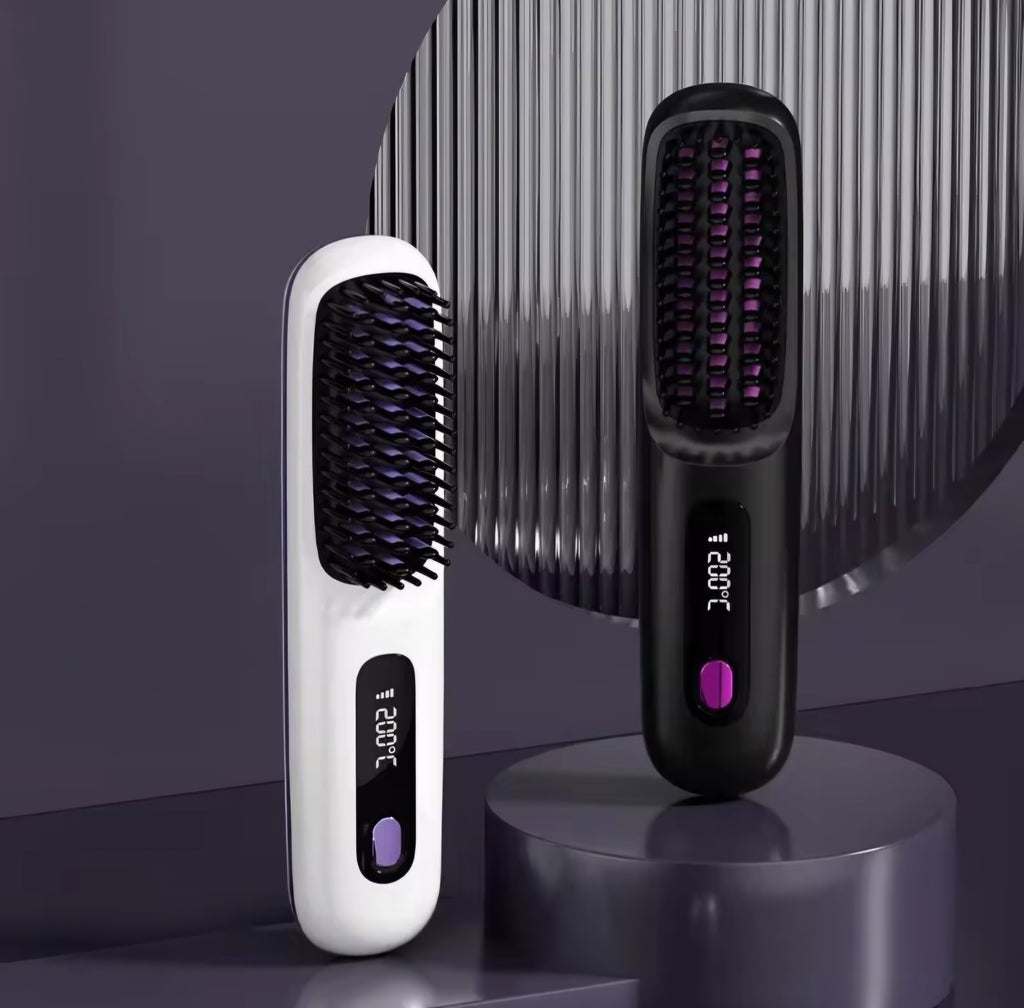 Frizya Ion — Brosse Lissante Sans Fil