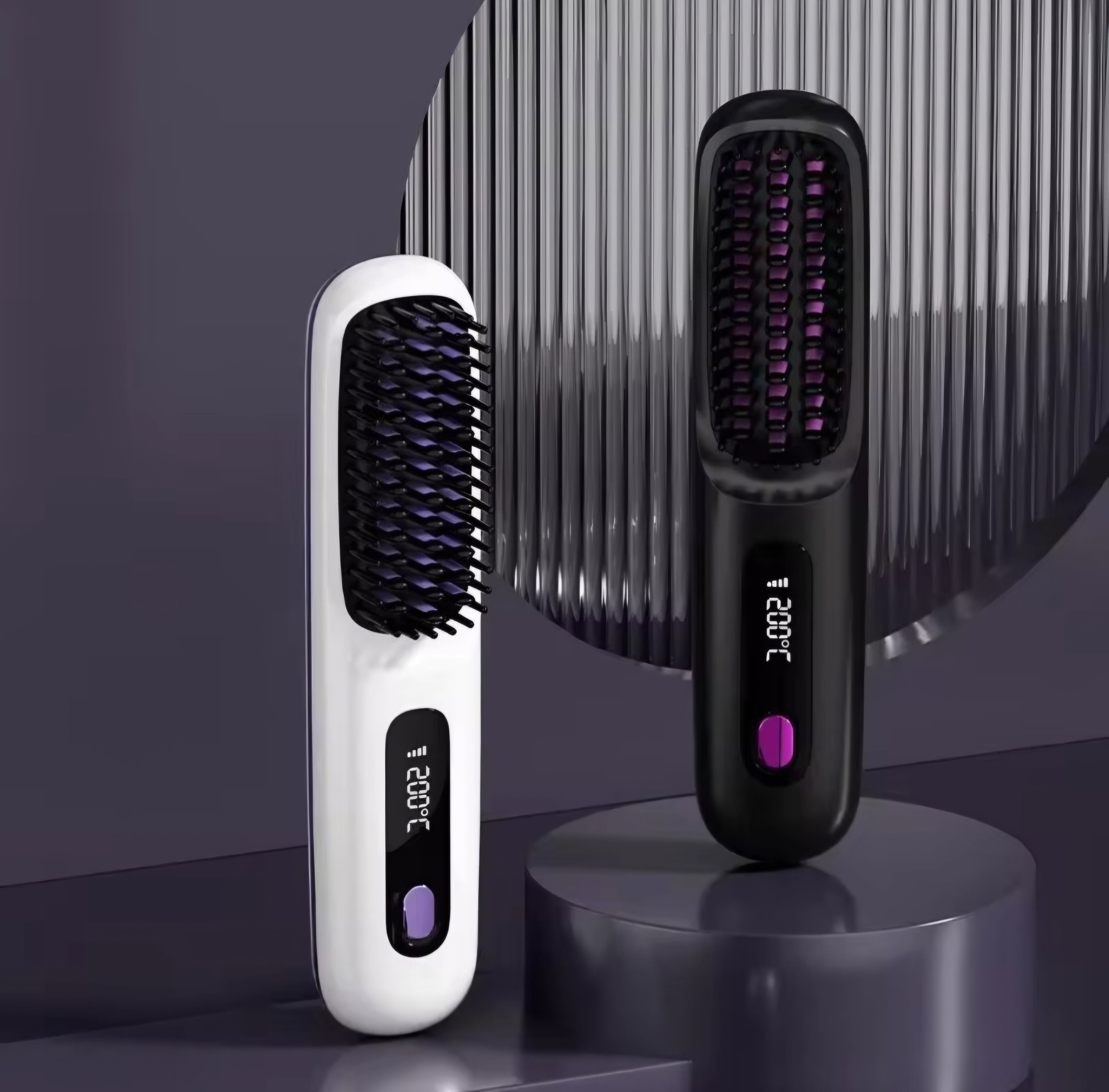 Frizya Ion — Brosse Lissante Sans Fil
