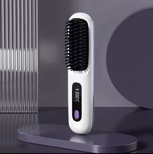 Frizya Ion — Brosse Lissante Sans Fil